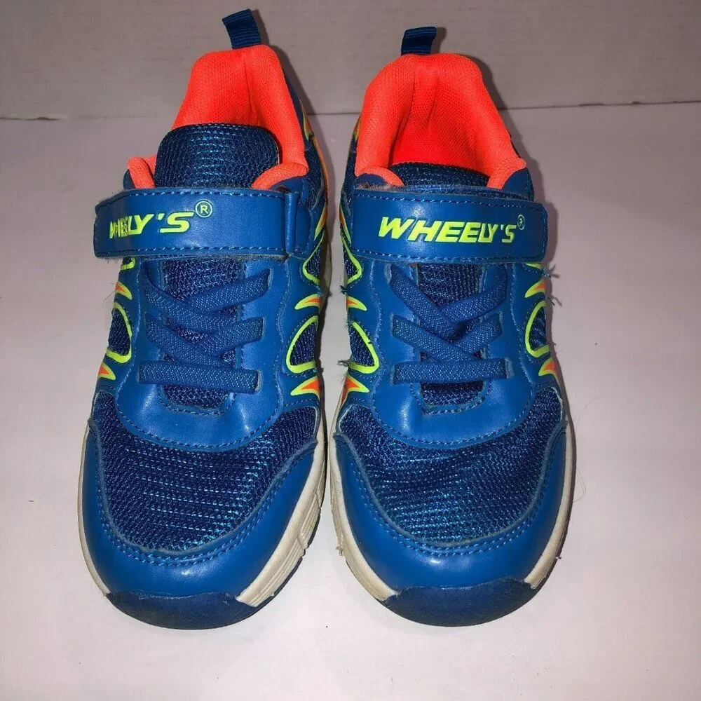 Kids Blue and Orange Wheelys